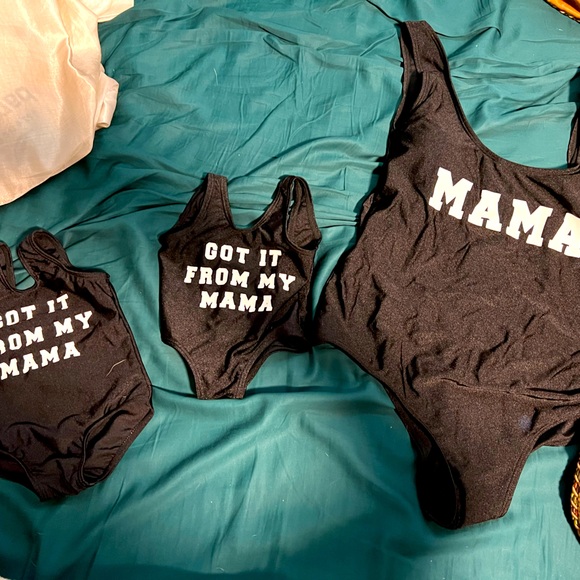 Matching Mama and Me Bathing Suits - Picture 1 of 1